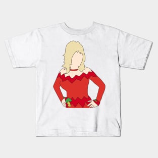 Dolly Parton Holly Dolly Christmas Kids T-Shirt